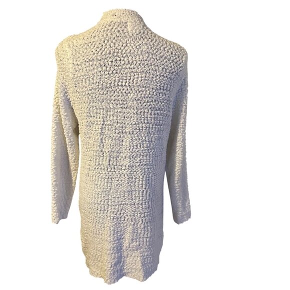 Sienna Sky open front white size XS cardigan sweater - Picture 2 of 8